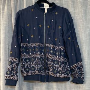 KNOX ROSE embroidered jacket